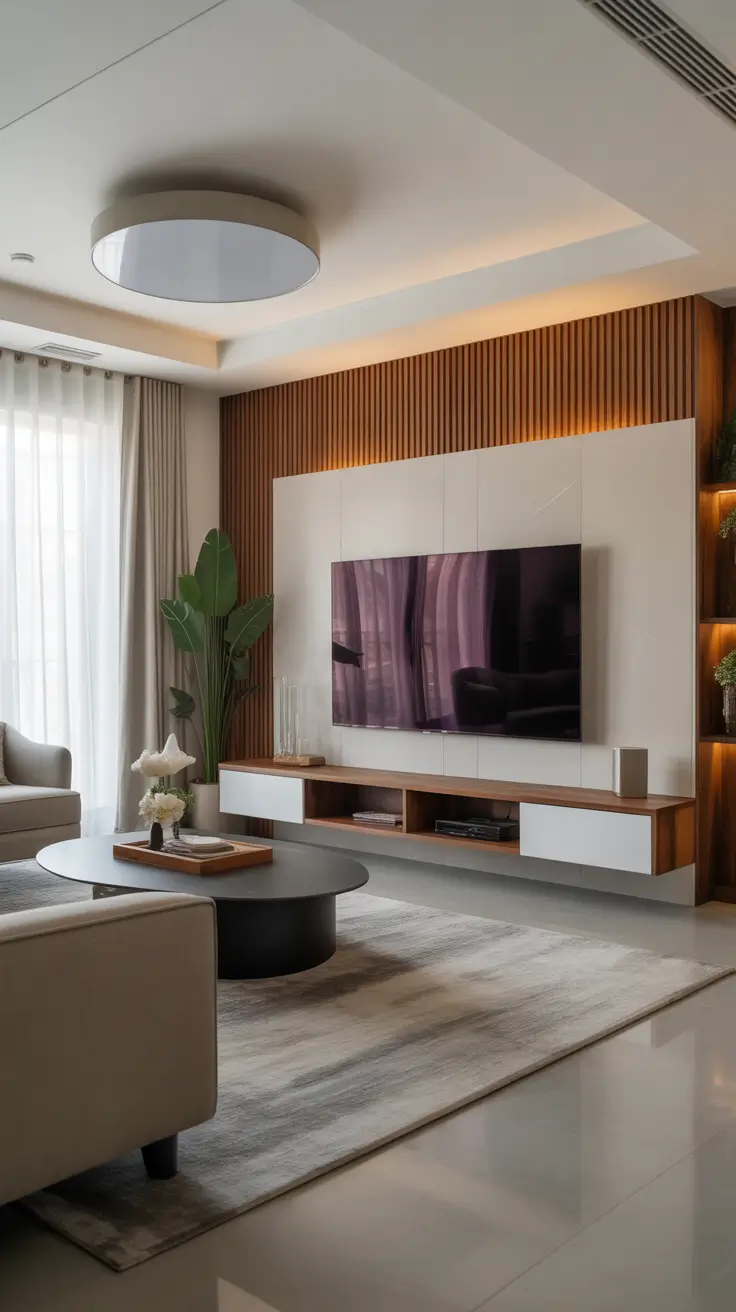 Living Room TV Wall Ideas 2026: Modern, Minimalist & Luxury Designs