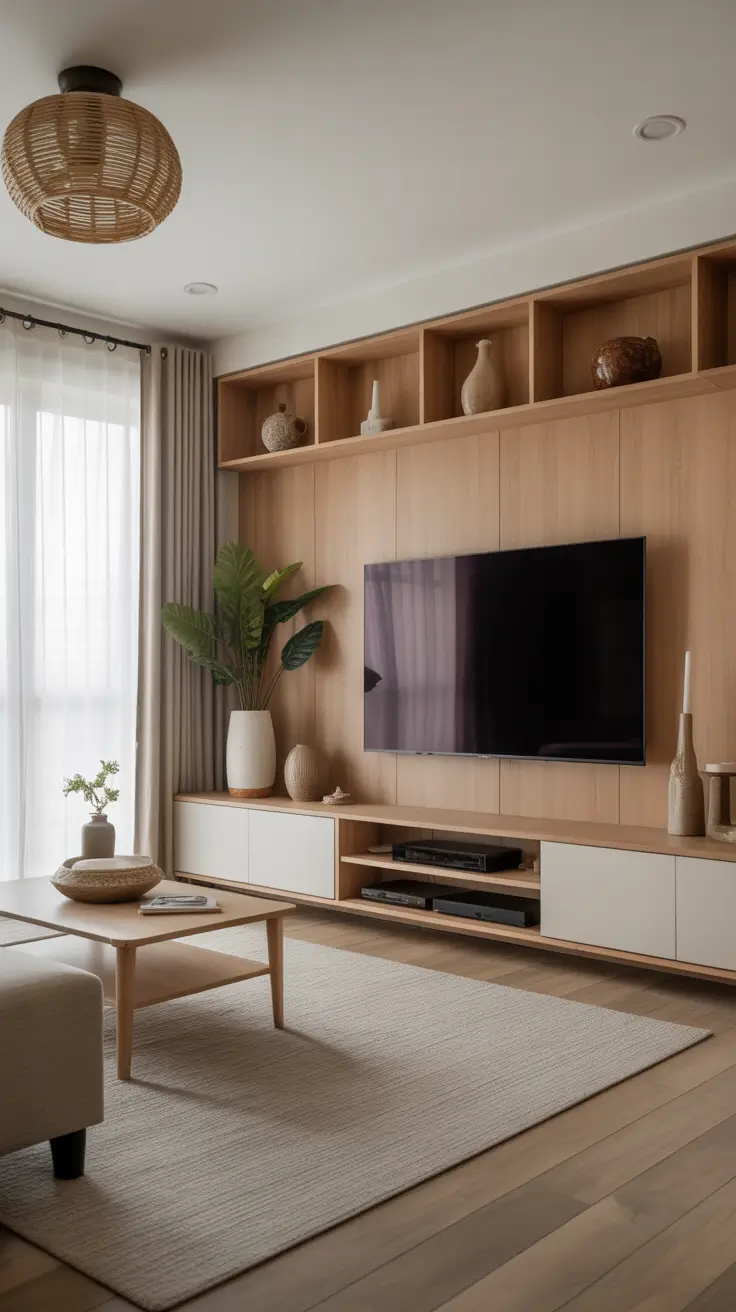 Living Room TV Wall Ideas 2026: Modern, Minimalist & Luxury Designs