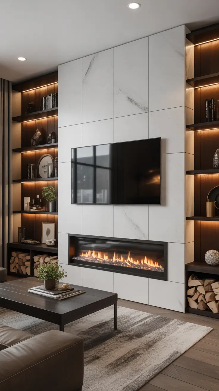 Living Room TV Wall Ideas 2026: Modern, Minimalist & Luxury Designs