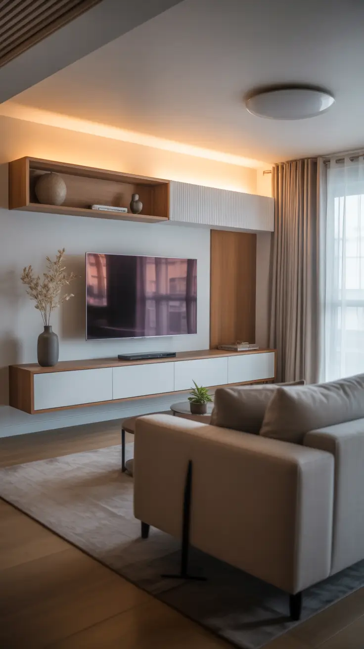 Living Room TV Wall Ideas 2026: Modern, Minimalist & Luxury Designs