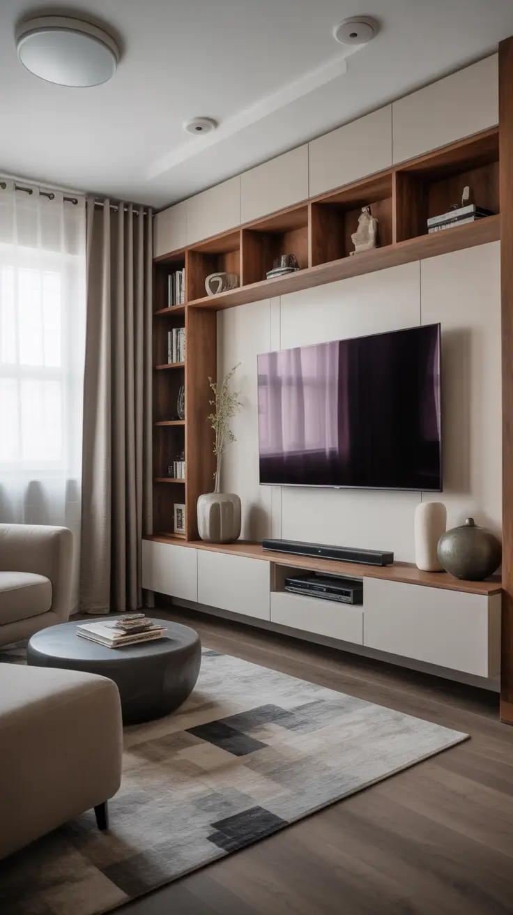 Living Room TV Wall Ideas 2026: Modern, Minimalist & Luxury Designs