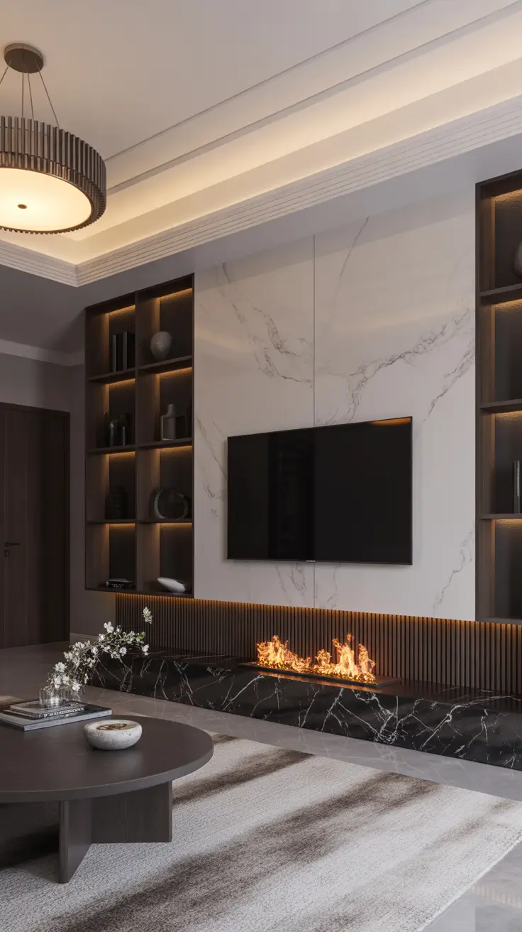 Living Room TV Wall Ideas 2026: Modern, Minimalist & Luxury Designs