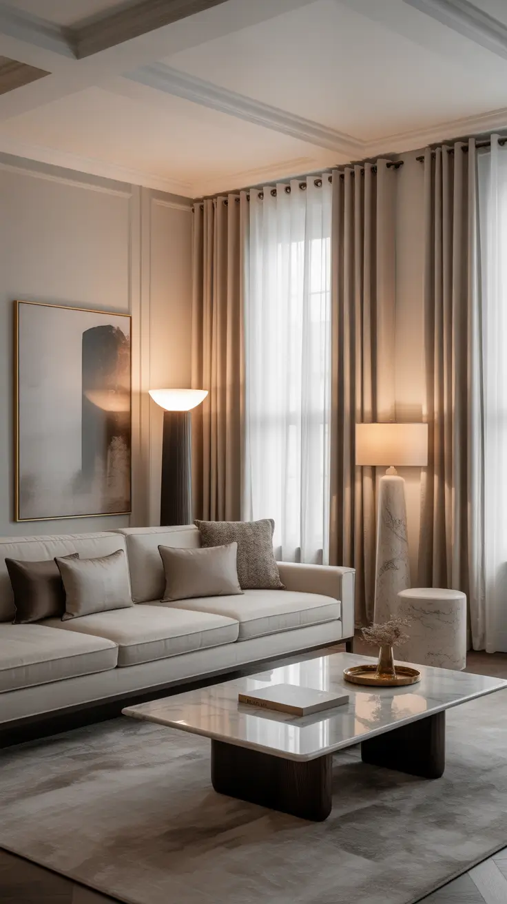 Luxury Living Room Ideas 2026: Classy, Modern & Elegant Designs