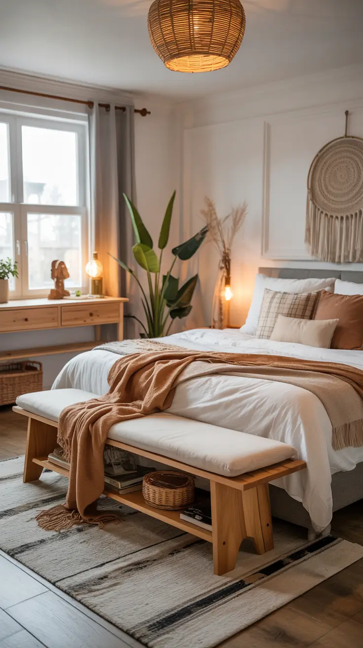 Bedroom Bench Ideas 2026: Stylish Seating, Storage & Decor Solutions