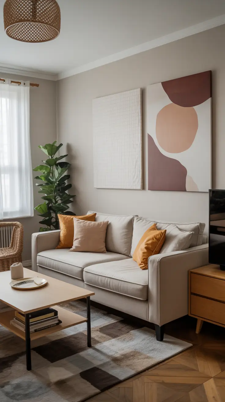 Wall Art for Living Room Ideas 2026: Modern, DIY & Aesthetic Decor