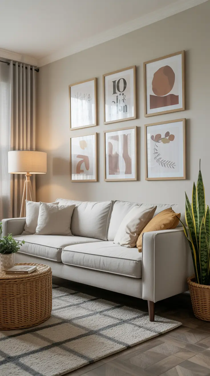 Wall Art for Living Room Ideas 2026: Modern, DIY & Aesthetic Decor