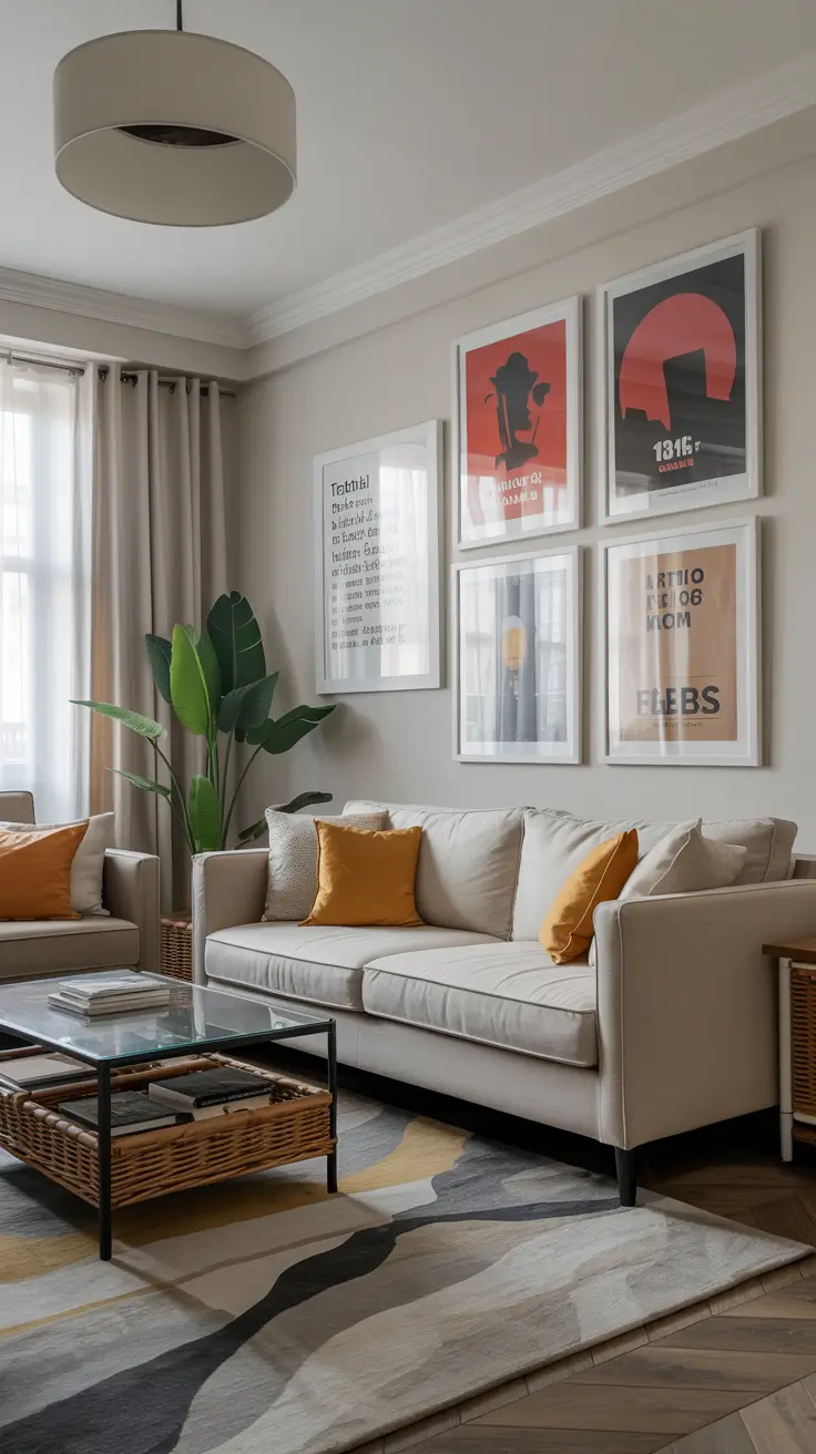 Wall Art for Living Room Ideas 2026: Modern, DIY & Aesthetic Decor