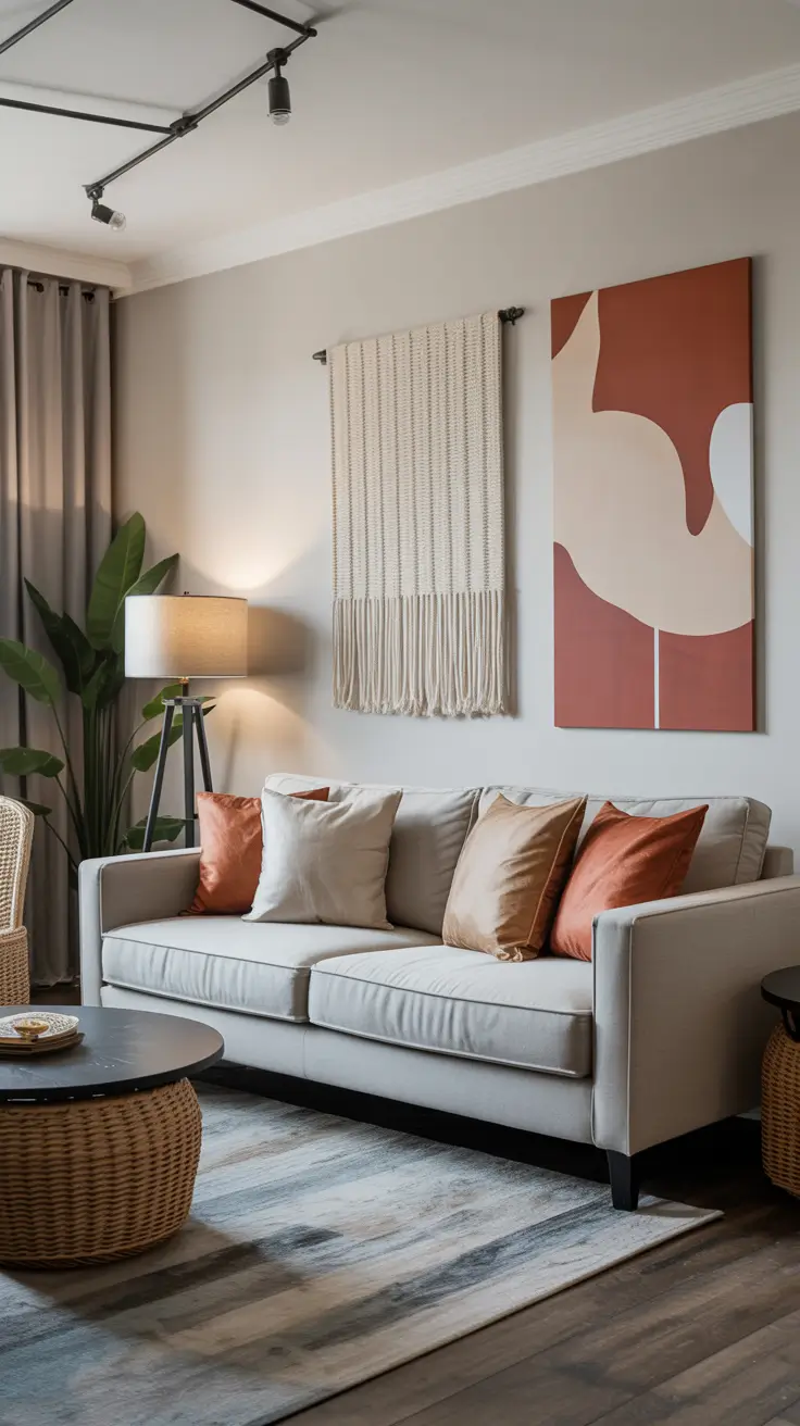 Wall Art for Living Room Ideas 2026: Modern, DIY & Aesthetic Decor