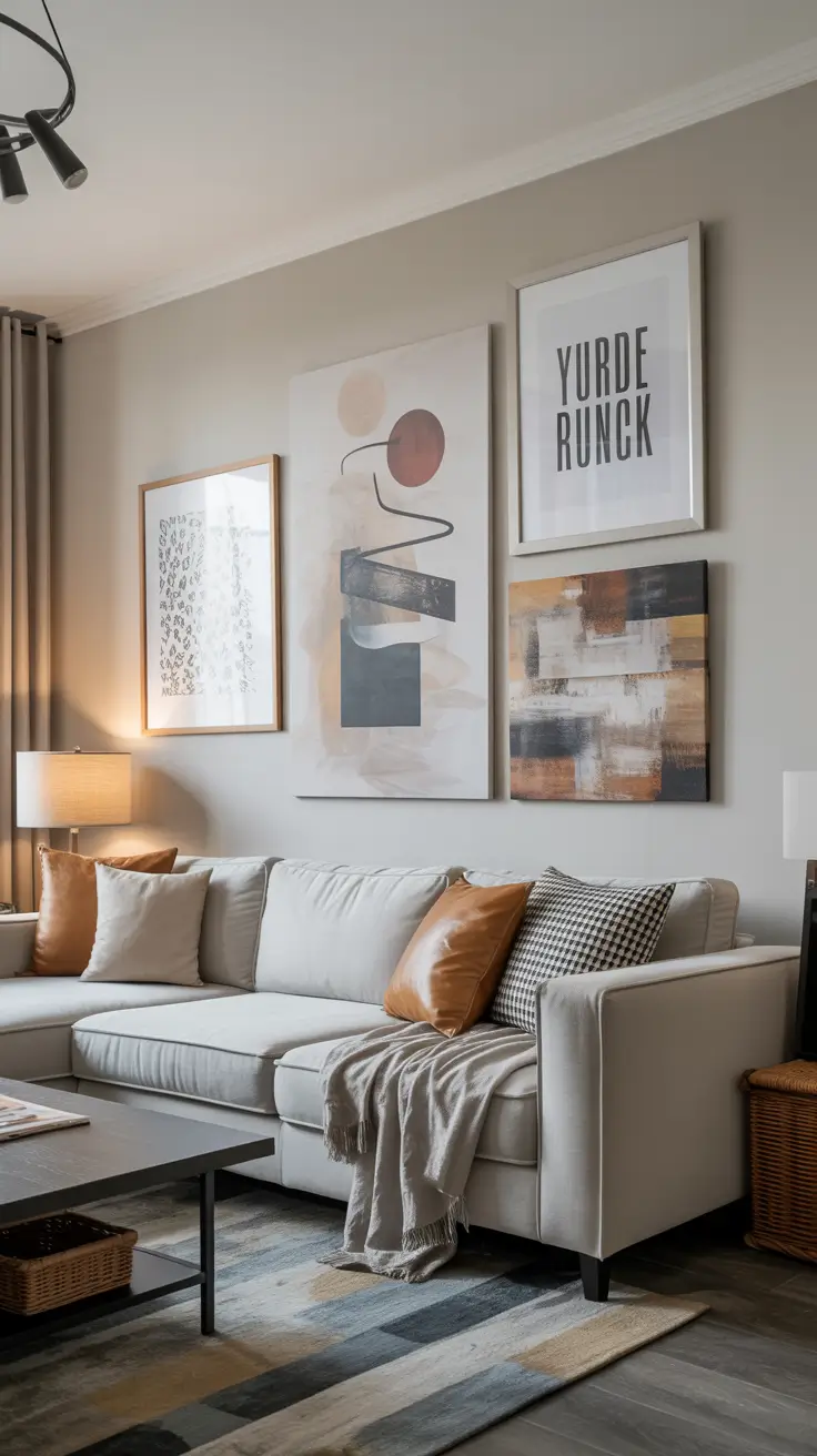 Wall Art for Living Room Ideas 2026: Modern, DIY & Aesthetic Decor