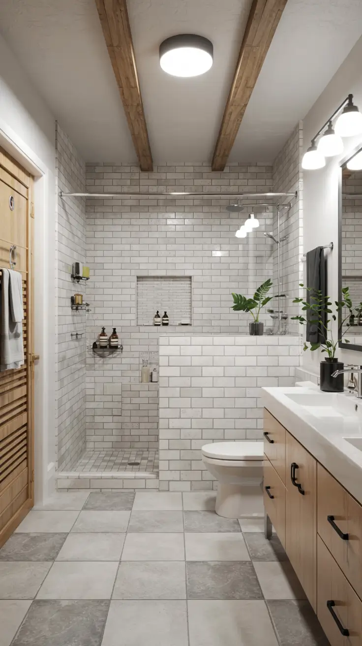 Bathroom Floor Tile Ideas 2026: Timeless, Modern & Patterned Designs