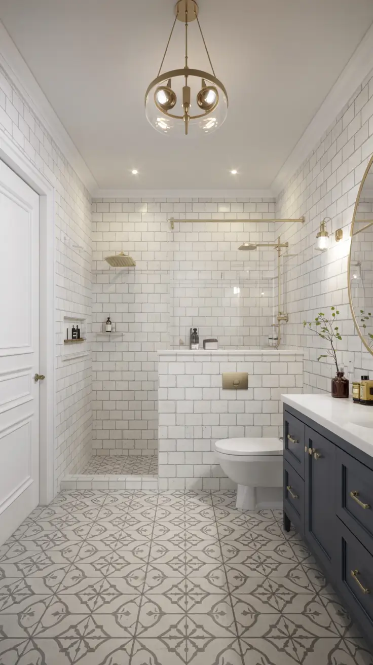Bathroom Floor Tile Ideas 2026: Timeless, Modern & Patterned Designs