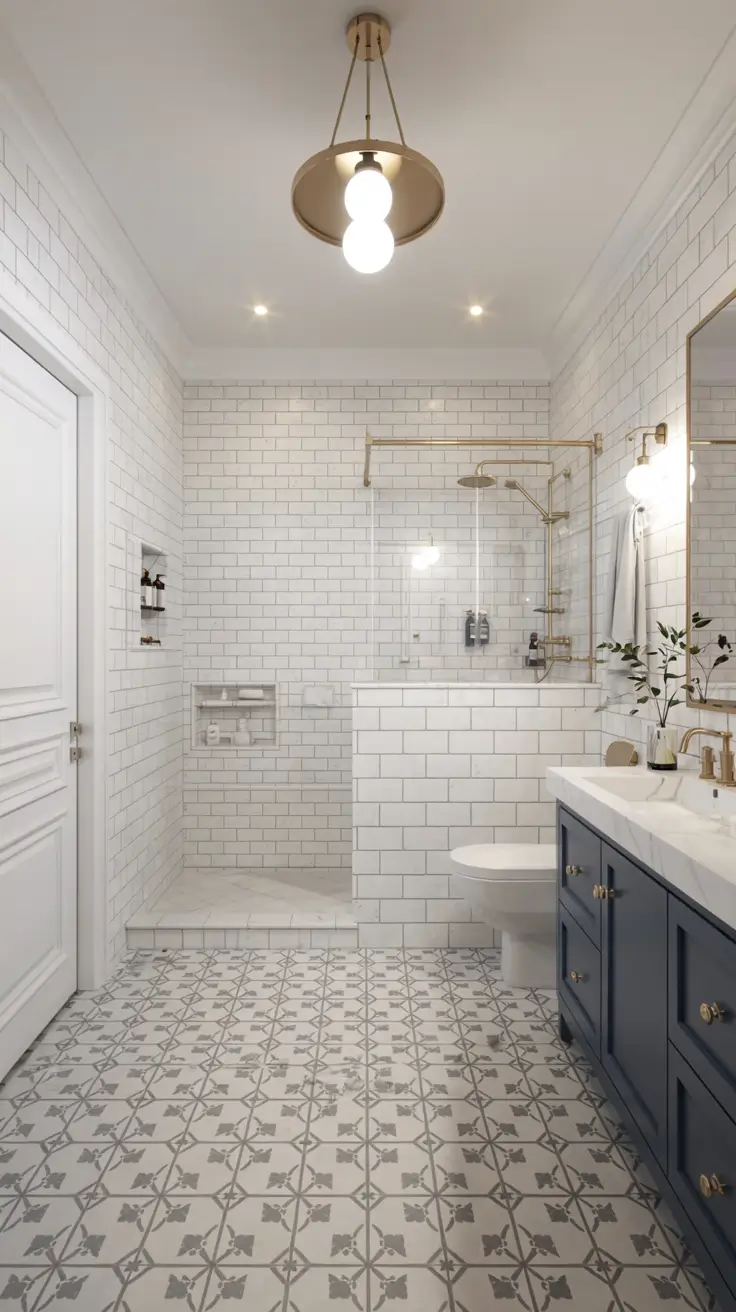 Bathroom Floor Tile Ideas 2026: Timeless, Modern & Patterned Designs