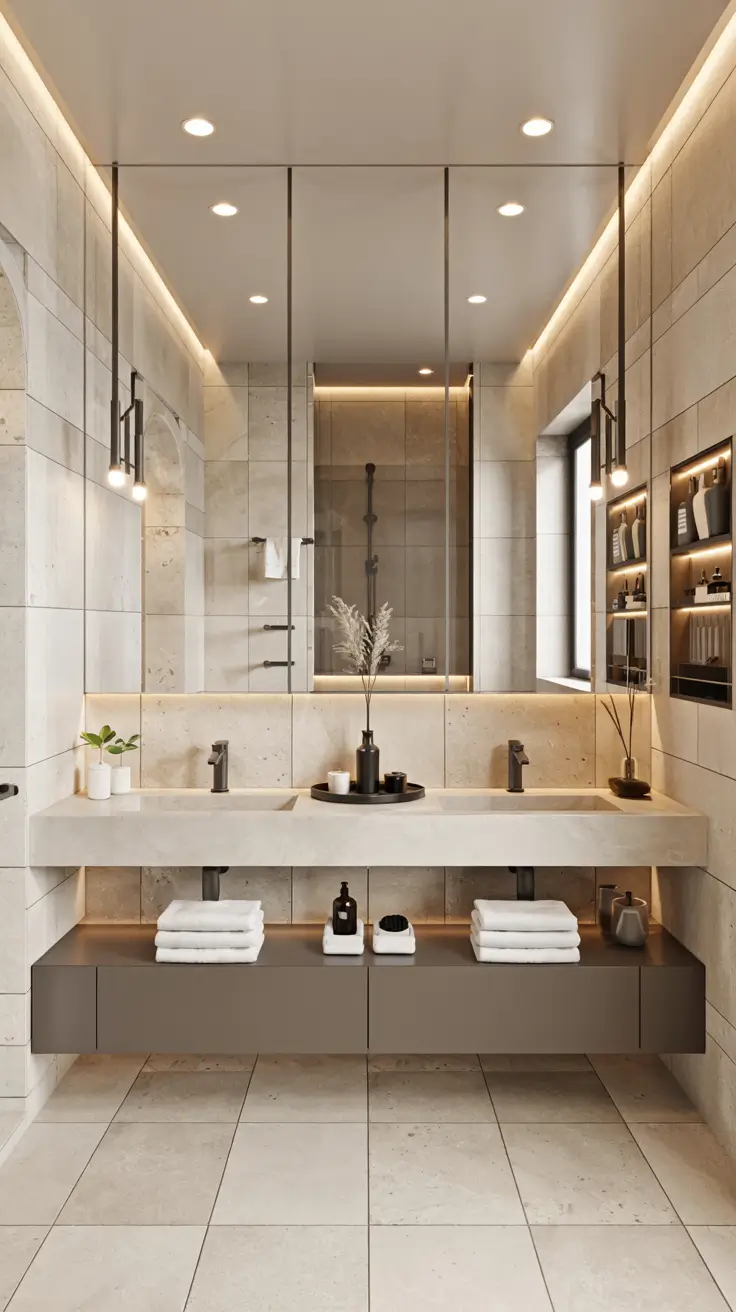 Bathroom Mirrors Ideas 2026: Modern, Luxury & Double Vanity Inspiration