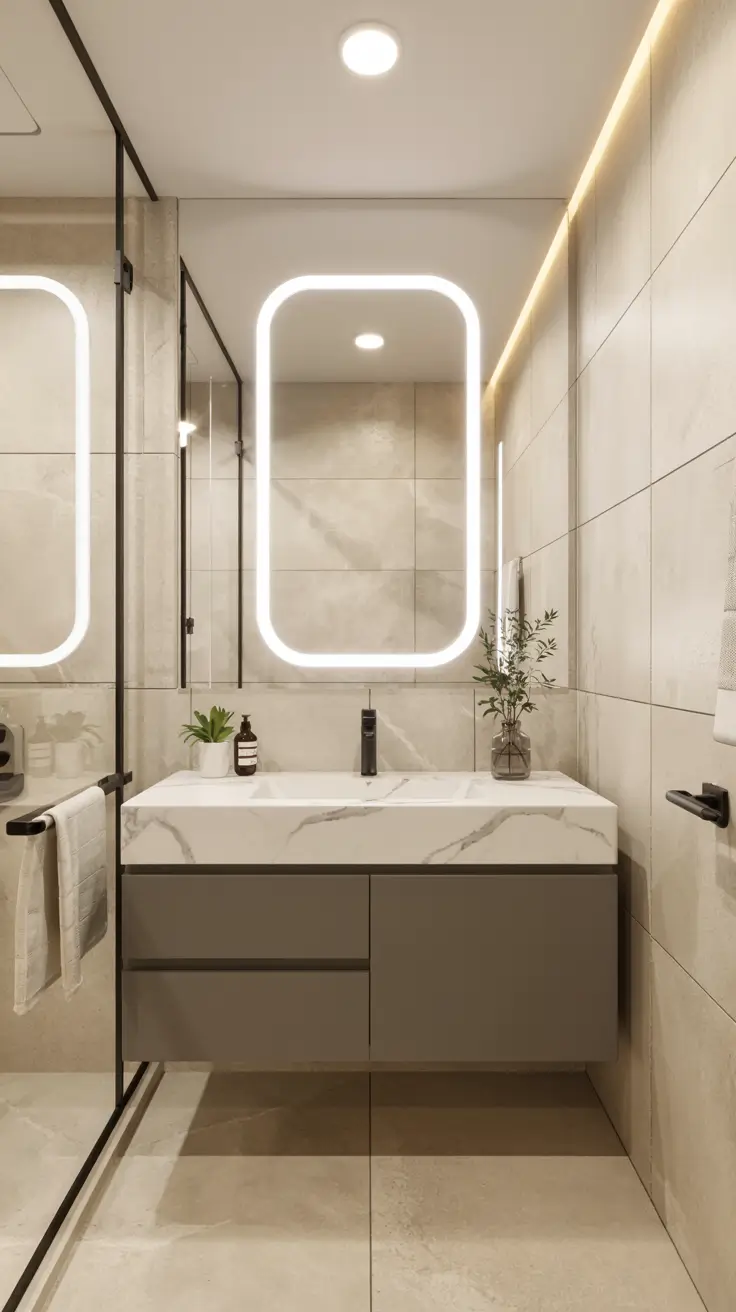 Bathroom Mirrors Ideas 2026: Modern, Luxury & Double Vanity Inspiration