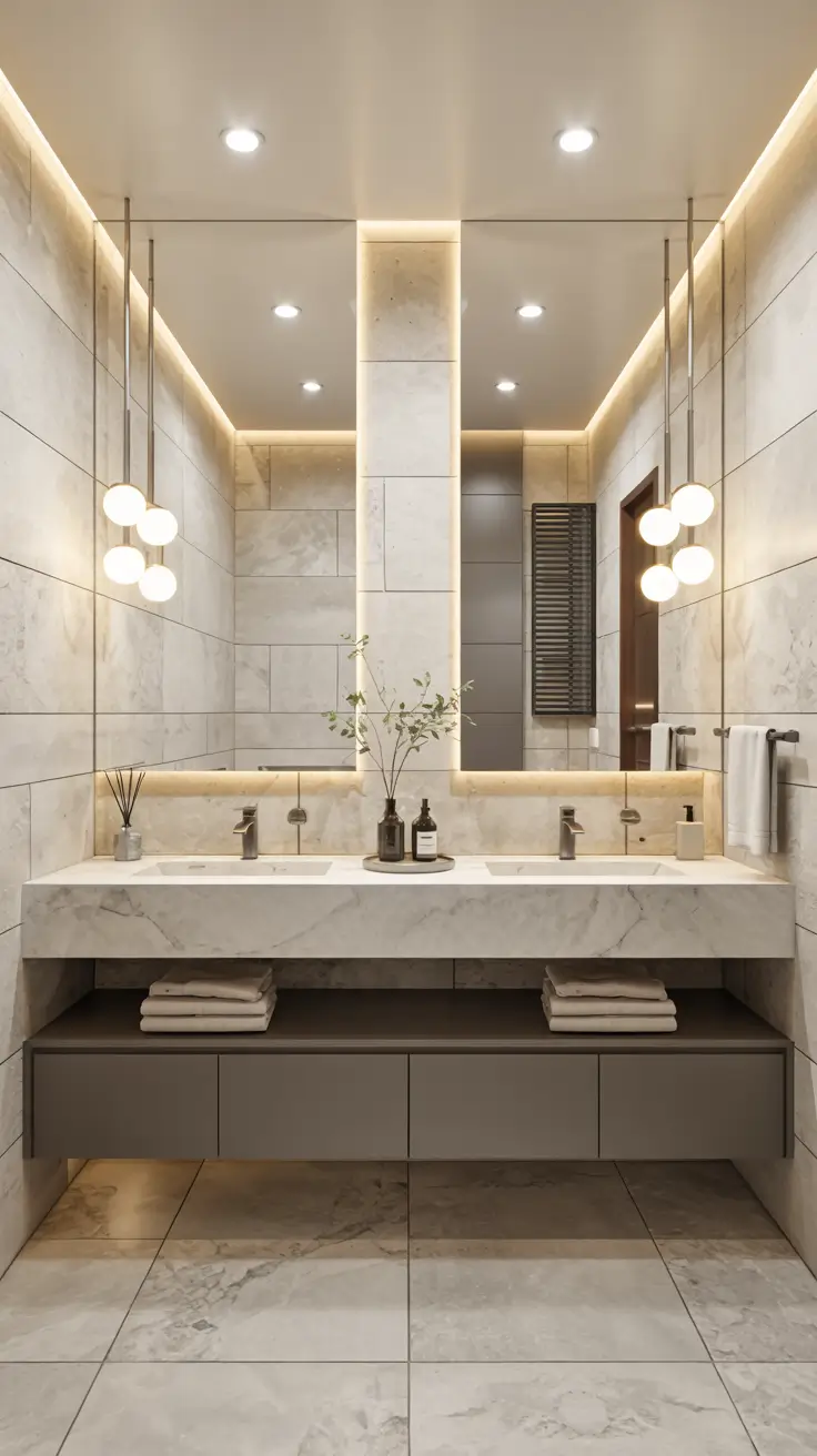 Bathroom Mirrors Ideas 2026: Modern, Luxury & Double Vanity Inspiration