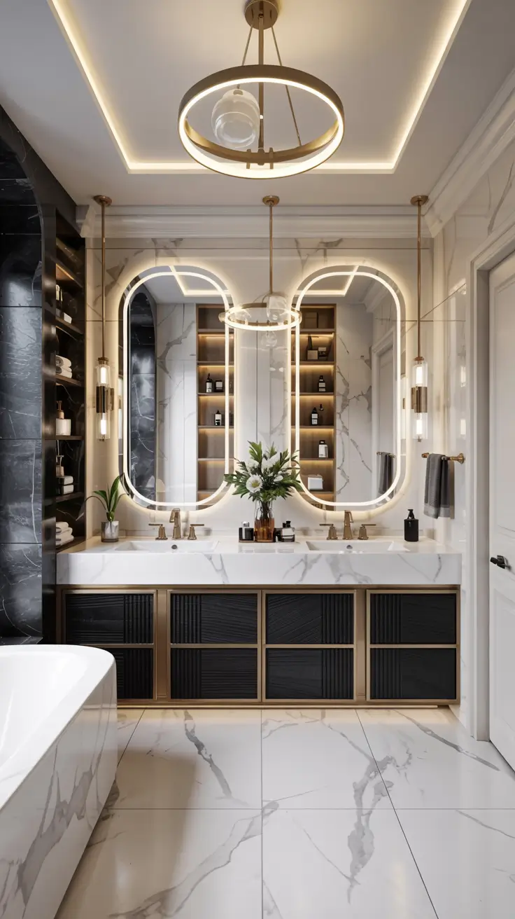 Bathroom Mirrors Ideas 2026: Modern, Luxury & Double Vanity Inspiration