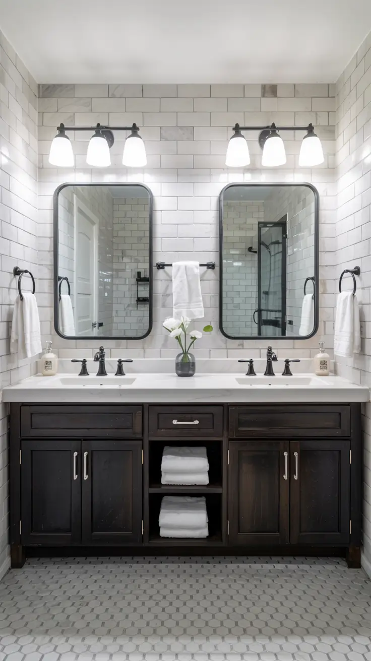 Bathroom Mirrors Ideas 2026: Modern, Luxury & Double Vanity Inspiration