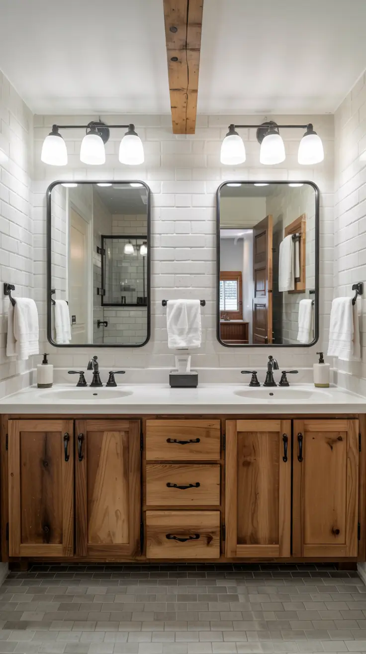 Bathroom Mirrors Ideas 2026: Modern, Luxury & Double Vanity Inspiration