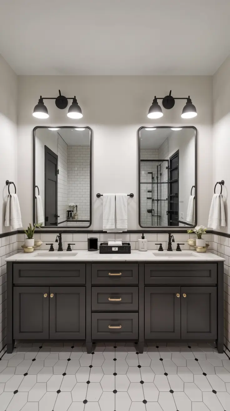 Bathroom Mirrors Ideas 2026: Modern, Luxury & Double Vanity Inspiration