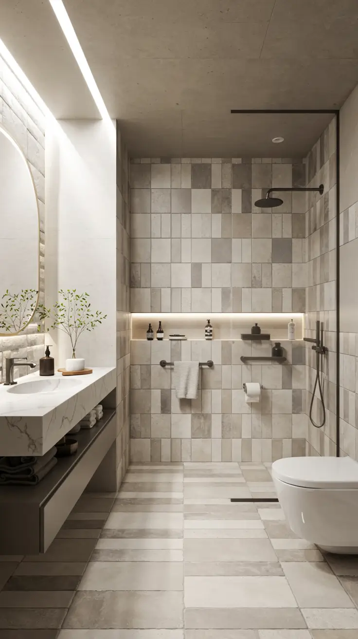 Bathroom Tile Ideas 2026: Modern, Neutral & Stylish Floor and Wall Designs