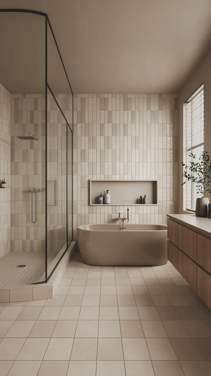 Bathroom Tile Ideas 2026: Modern, Neutral & Stylish Floor and Wall Designs