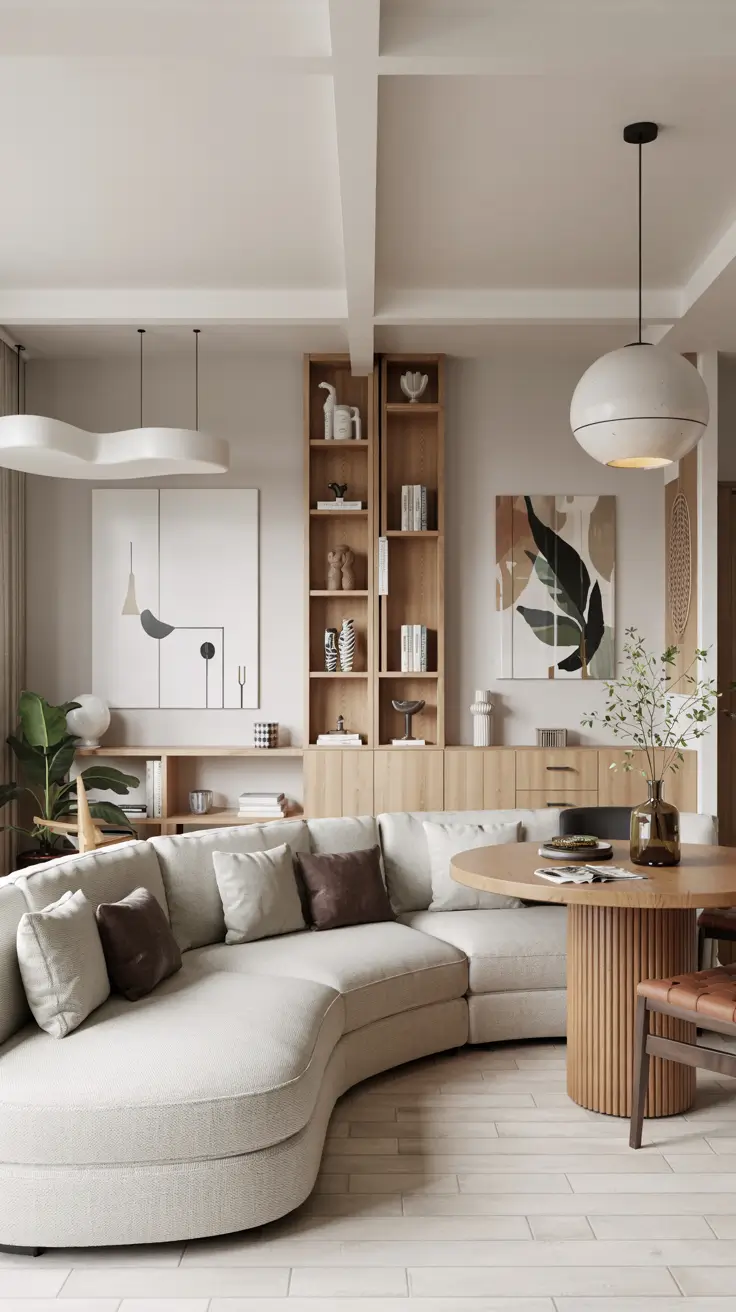 Curved Sofa Ideas for Living Room 2026: Stylish & Modern Inspirations