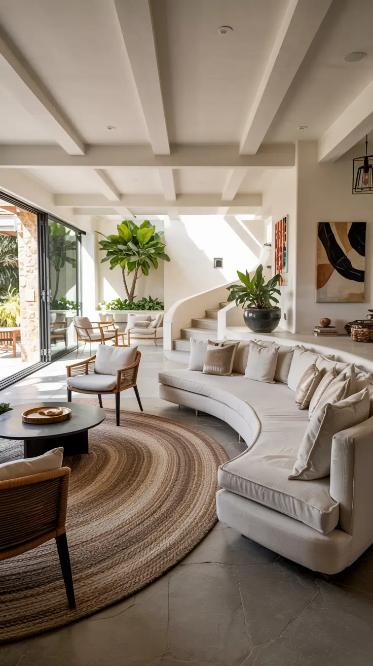 Curved Sofa Ideas for Living Room 2026: Stylish & Modern Inspirations