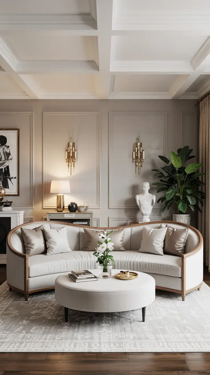 Curved Sofa Ideas for Living Room 2026: Stylish & Modern Inspirations