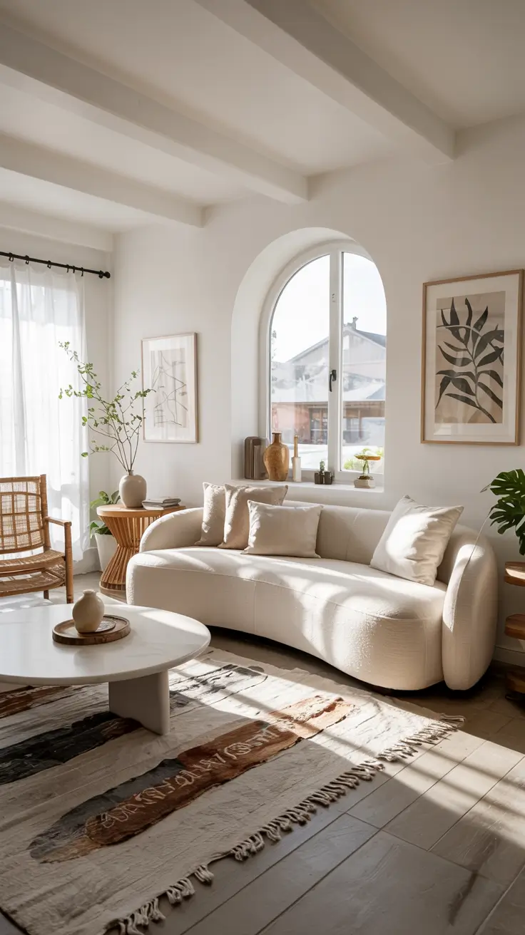 Curved Sofa Ideas for Living Room 2026: Stylish & Modern Inspirations