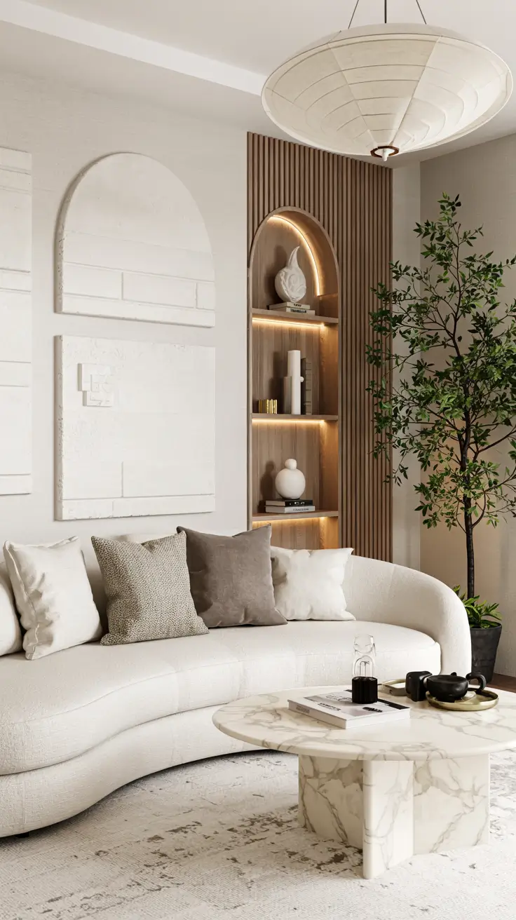 Curved Sofa Ideas for Living Room 2026: Stylish & Modern Inspirations