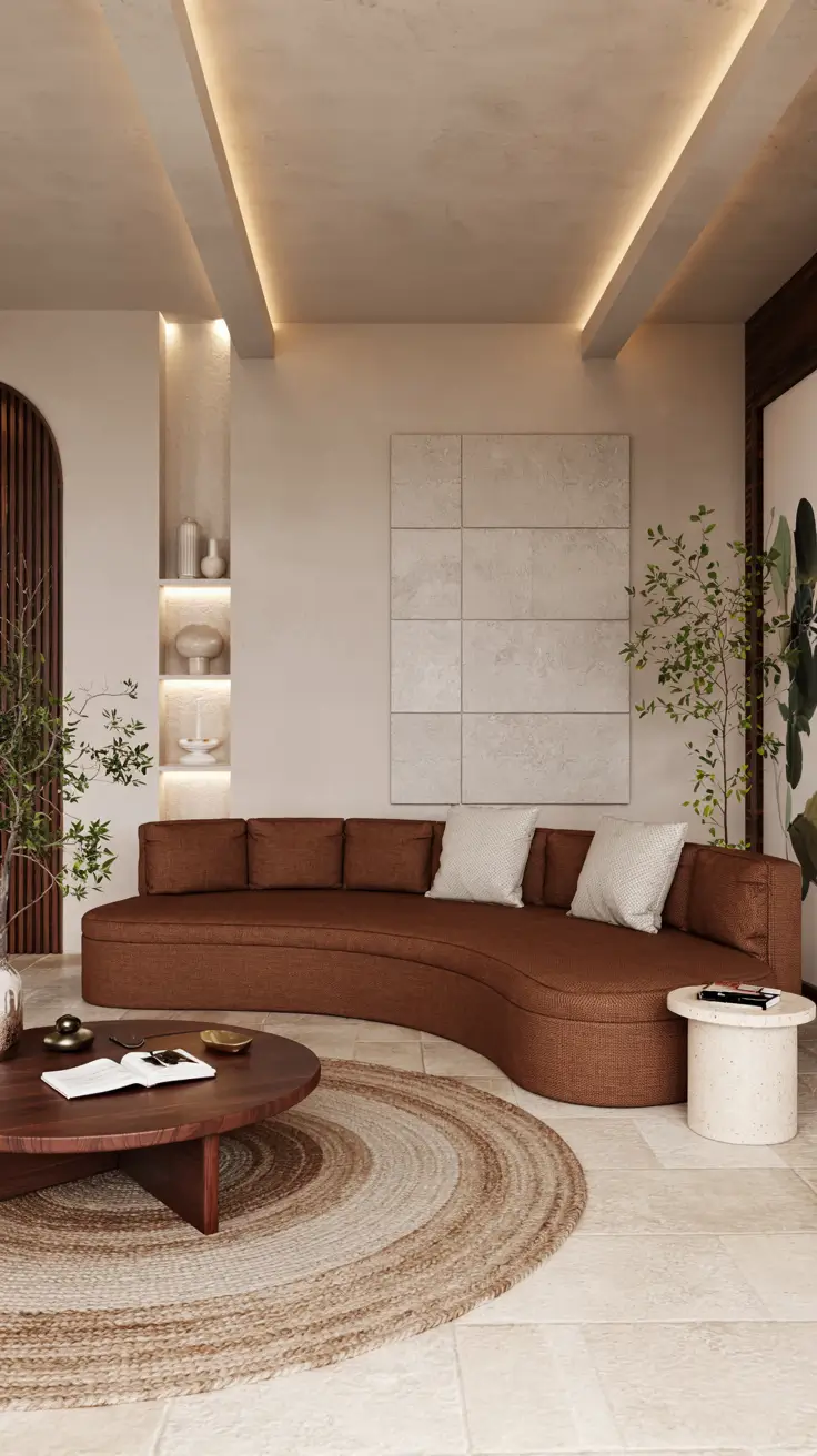 Curved Sofa Ideas for Living Room 2026: Stylish & Modern Inspirations