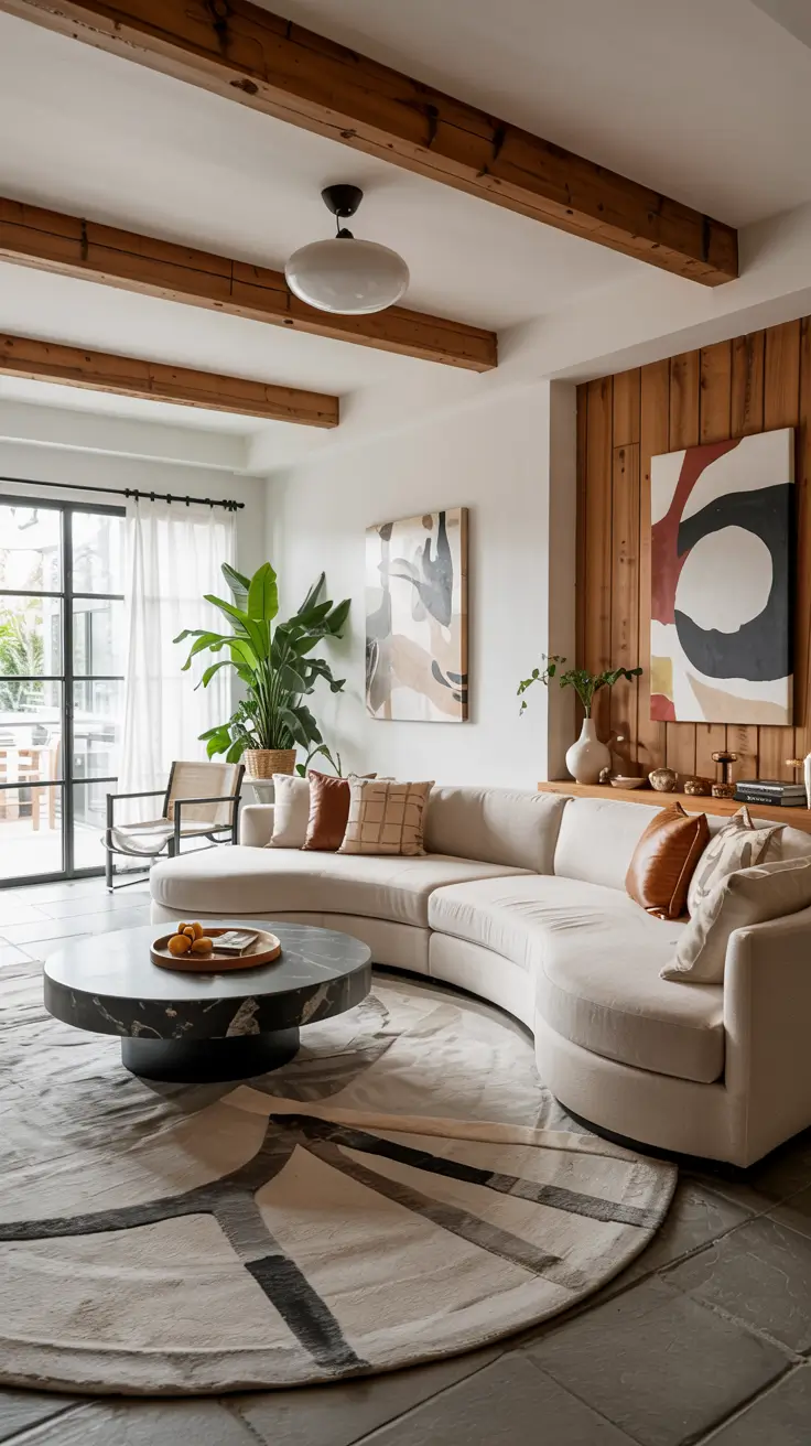 Curved Sofa Ideas for Living Room 2026: Stylish & Modern Inspirations