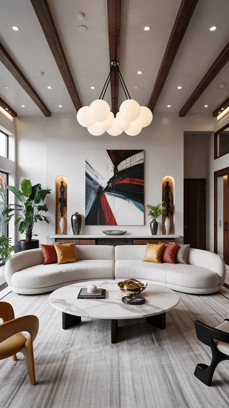 Curved Sofa Ideas for Living Room 2026: Stylish & Modern Inspirations