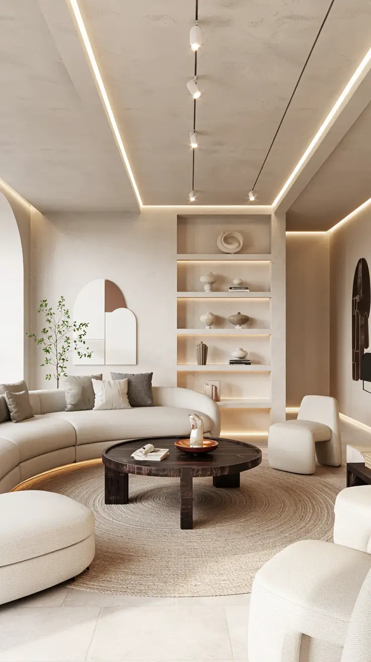 Curved Sofa Ideas for Living Room 2026: Stylish & Modern Inspirations