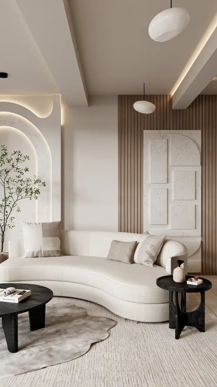 Curved Sofa Ideas for Living Room 2026: Stylish & Modern Inspirations