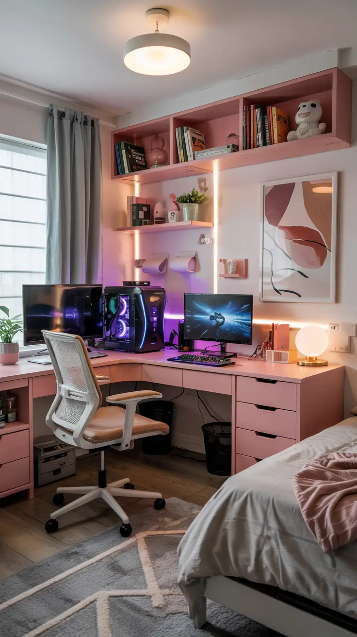 Gaming Desk Ideas 2026: Aesthetic, Ergonomic & Space-Saving Setups