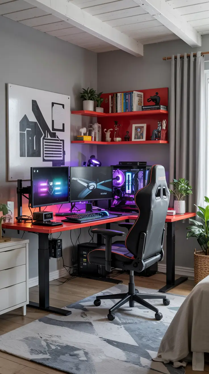 Gaming Desk Ideas 2026: Aesthetic, Ergonomic & Space-Saving Setups
