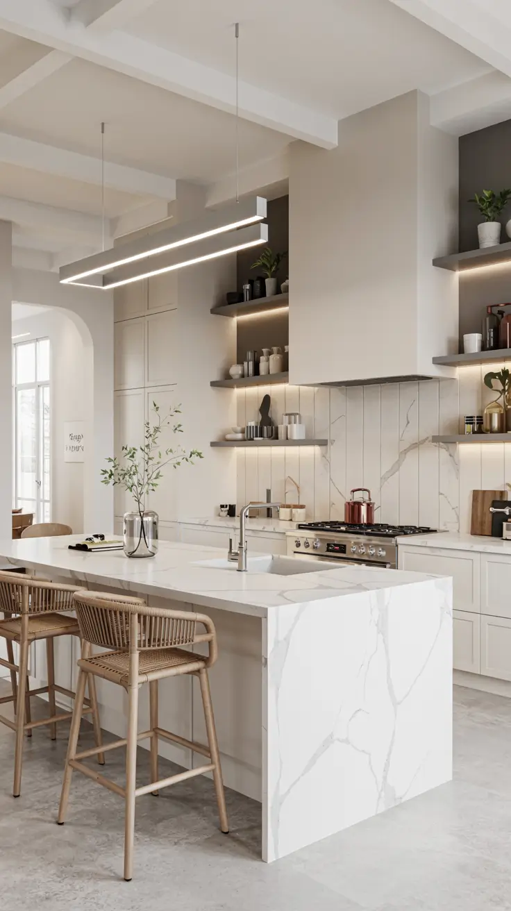 Kitchen Countertops Ideas 2026: Modern, Quartz & Granite Designs