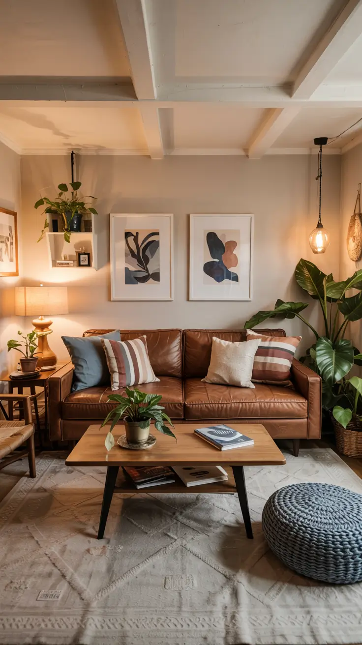 Leather Sofa Ideas 2026: Stylish Living Room & Cozy Interior Inspiration