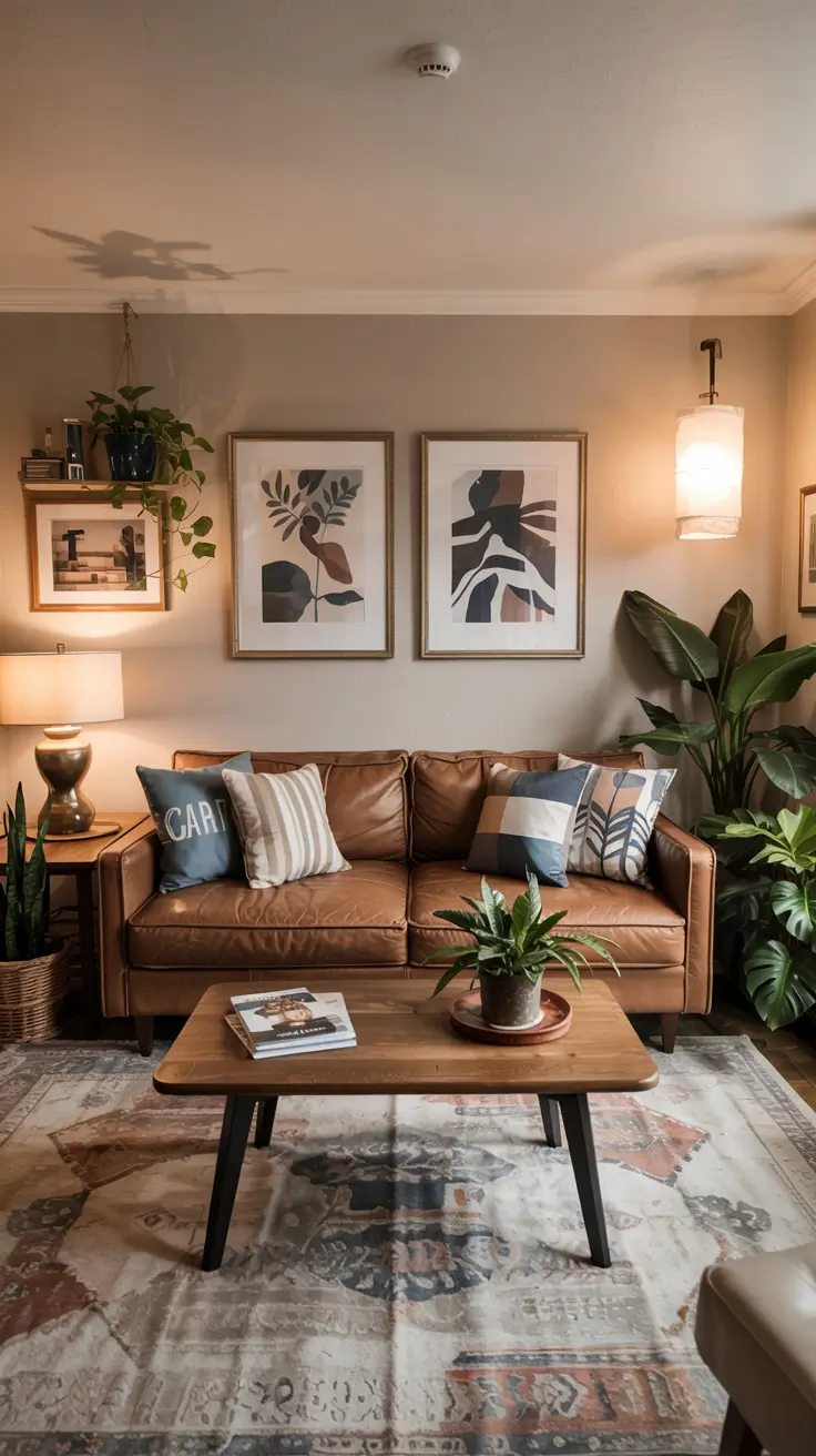 Leather Sofa Ideas 2026: Stylish Living Room & Cozy Interior Inspiration