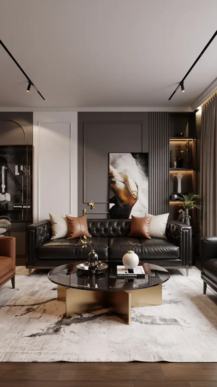Leather Sofa Ideas 2026: Stylish Living Room & Cozy Interior Inspiration