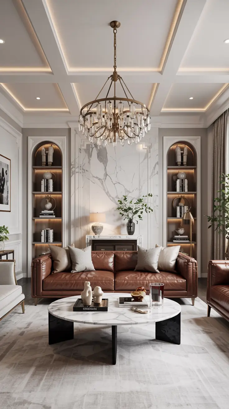 Leather Sofa Ideas 2026: Stylish Living Room & Cozy Interior Inspiration