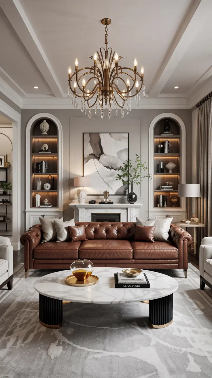 Leather Sofa Ideas 2026: Stylish Living Room & Cozy Interior Inspiration