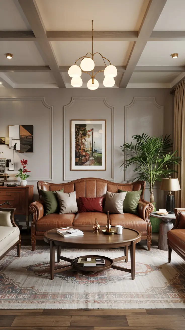 Leather Sofa Ideas 2026: Stylish Living Room & Cozy Interior Inspiration