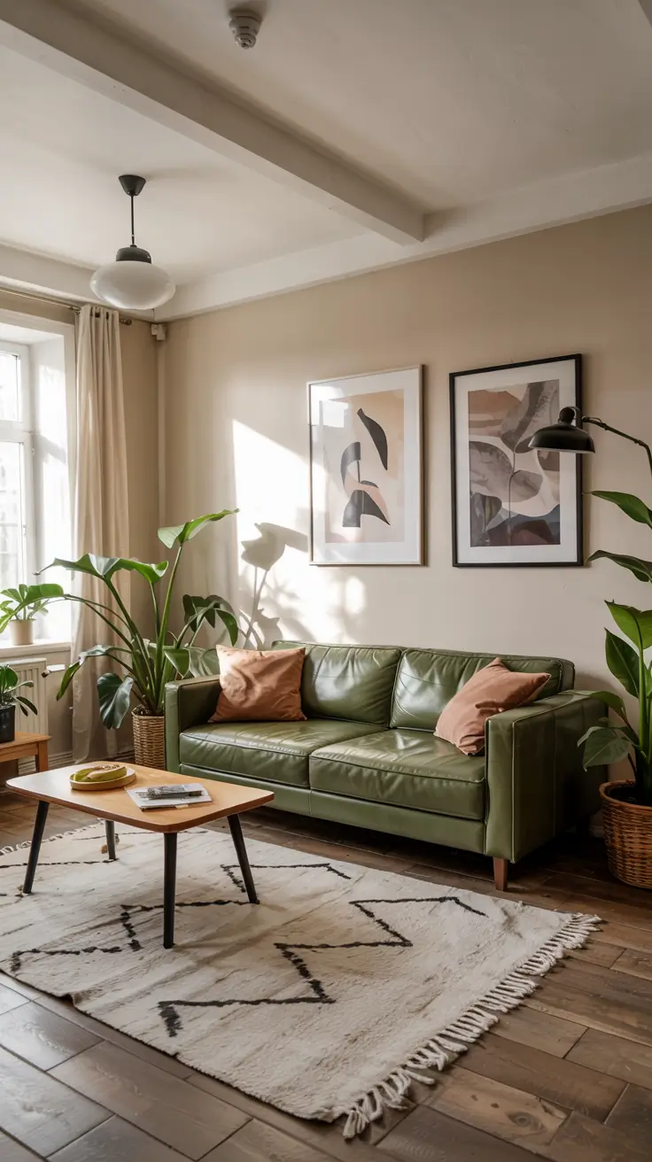 Leather Sofa Ideas 2026: Stylish Living Room & Cozy Interior Inspiration