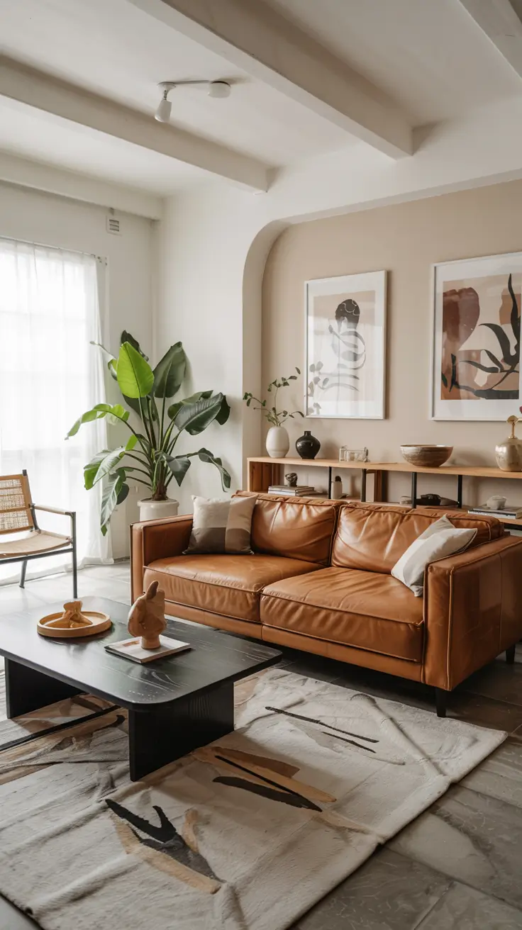 Leather Sofa Ideas 2026: Stylish Living Room & Cozy Interior Inspiration