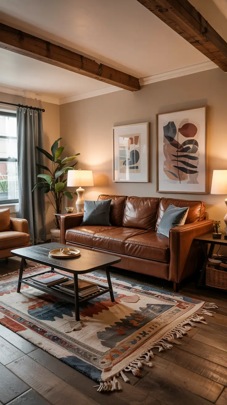 Leather Sofa Ideas 2026: Stylish Living Room & Cozy Interior Inspiration