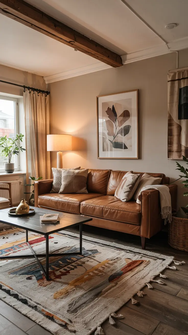 Leather Sofa Ideas 2026: Stylish Living Room & Cozy Interior Inspiration