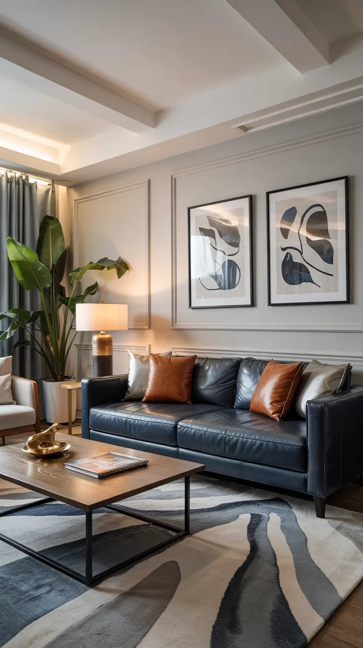 Leather Sofa Ideas 2026: Stylish Living Room & Cozy Interior Inspiration