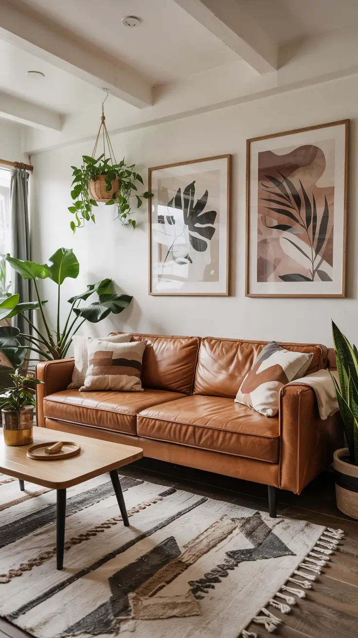 Leather Sofa Ideas 2026: Stylish Living Room & Cozy Interior Inspiration